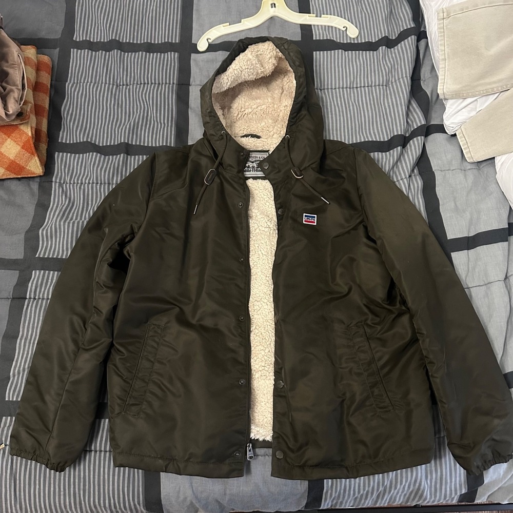 Levi Strauss & Co, Levi's Sherpa Winter Coat, Size Large